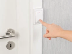 CASAcontrol Haustürklingel Ton:Batterielose Funk-Türklingel Mit Steckdosen-Empfänger, 36 Töne, IP44 -Einrichtungsgeschäft nx6131 11