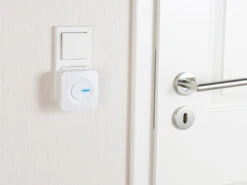 CASAcontrol Haustürklingel Ton:Batterielose Funk-Türklingel Mit Steckdosen-Empfänger, 36 Töne, IP44 -Einrichtungsgeschäft nx6131 13