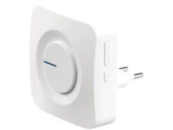 CASAcontrol Haustürklingel Ton:Batterielose Funk-Türklingel Mit Steckdosen-Empfänger, 36 Töne, IP44 -Einrichtungsgeschäft nx6131 6