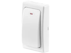 CASAcontrol Haustürklingel Ton:Batterielose Funk-Türklingel Mit Steckdosen-Empfänger, 36 Töne, IP44 -Einrichtungsgeschäft nx6131 7