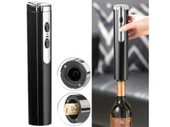 Rosenstein & Söhne Akku Korkenzieher:Elektrischer Korkenzieher Zum Öffnen VonWeinflaschen,Versandrückläufer -Einrichtungsgeschäft nx6180 7