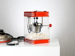 Rosenstein & Söhne Popcornmaker:Mini-Retro-Popcorn-Maschine "Theater" Im 50er-Jahre-Look, 230 Watt -Einrichtungsgeschäft nx6239 3 1