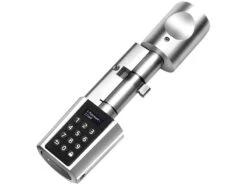 VisorTech ZigBee Schloss:Tür-Schließzylinder Mit Steuereinheit Für ZigBee Und Smart-Home-App -Einrichtungsgeschäft nx6262 4 1