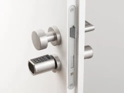 VisorTech Türschließzylinder:Elektronischer Tür-Schließzylinder Mit App, Transponder & Zahlencode -Einrichtungsgeschäft nx6262 7