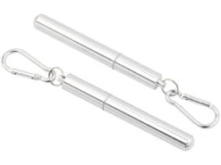 Rosenstein & Söhne Strohhalm-Set:6er-Set Teleskop-Edelstahl-Trinkhalme Mit Bürste, Schlüsselanhängerbox 26 Rosenstein & Söhne Strohhalm-Set:6er-Set Teleskop-Edelstahl-Trinkhalme Mit Bürste, Schlüsselanhängerbox -Einrichtungsgeschäft nx6281 2 1