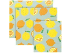 Rosenstein & Söhne Bienenwachstuch:6er-Set Bienenwachspapier Für Lebensmittel, 3 Verschiedene Größen -Einrichtungsgeschäft nx6300 4 1