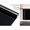 Infactory Tönungsfolie Fenster:Dunkle Sichtschutzfolie Mit UV-Schutz, Selbstklebend, 50 X 200 Cm -Einrichtungsgeschäft nx6313 3