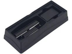 Rosenstein & Söhne Messerschärfer Stein:Schleifstein-Set, 2 Doppel-Schleifsteine, Winkelhilfe, Halter, Glätter -Einrichtungsgeschäft nx6318 2