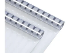 Infactory Fensterfolie Milchglas:2er-Set Milchglas-Sichtschutzfolie, Statisch Haftend, 50 X 200 Cm