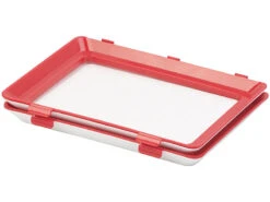 Rosenstein & Söhne 2er-Set Frischhaltedosen Für Wurst- Und Käse-Aufschnitt, Rot -Einrichtungsgeschäft nx6363 0