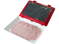 Rosenstein & Söhne 2er-Set Frischhaltedosen Für Wurst- Und Käse-Aufschnitt, Rot -Einrichtungsgeschäft nx6363 12