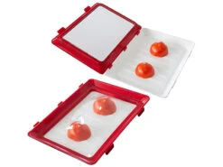 Rosenstein & Söhne 2er-Set Frischhaltedosen Für Wurst- Und Käse-Aufschnitt, Rot -Einrichtungsgeschäft nx6363 14