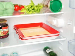 Rosenstein & Söhne 2er-Set Frischhaltedosen Für Wurst- Und Käse-Aufschnitt, Rot -Einrichtungsgeschäft nx6363 5