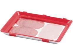 Rosenstein & Söhne 2er-Set Frischhaltedosen Für Wurst- Und Käse-Aufschnitt, Rot -Einrichtungsgeschäft nx6363 7