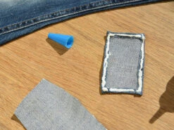 AGT Stoffkleber:2er-Set Textilkleber, Schnell Trocknend Und Hitzebeständig, 2x 60 Ml -Einrichtungsgeschäft nx6443 6 1