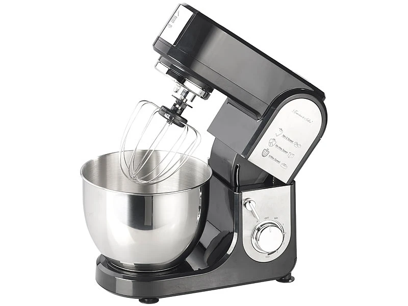 Rosenstein & Söhne All In One Küchengerät:All-in-One-Küchenmaschine Mit Fleischwolf Und Mixaufsatz, 1.000 Watt 9 Rosenstein & Söhne All In One Küchengerät:All-in-One-Küchenmaschine Mit Fleischwolf Und Mixaufsatz, 1.000 Watt – Bild 7