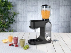 Rosenstein & Söhne All In One Küchengerät:All-in-One-Küchenmaschine Mit Fleischwolf Und Mixaufsatz, 1.000 Watt 37 Rosenstein & Söhne All In One Küchengerät:All-in-One-Küchenmaschine Mit Fleischwolf Und Mixaufsatz, 1.000 Watt -Einrichtungsgeschäft nx6735 13