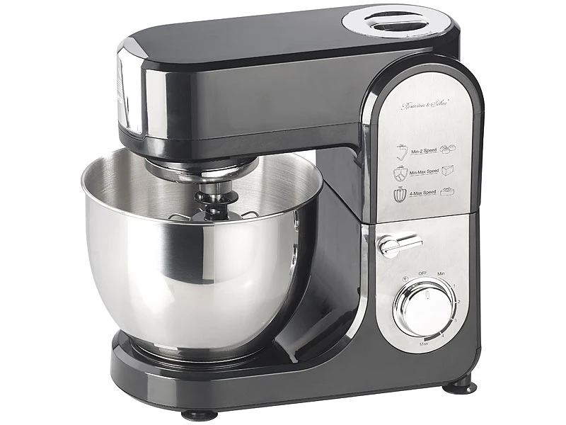 Rosenstein & Söhne All In One Küchengerät:All-in-One-Küchenmaschine Mit Fleischwolf Und Mixaufsatz, 1.000 Watt 11 Rosenstein & Söhne All In One Küchengerät:All-in-One-Küchenmaschine Mit Fleischwolf Und Mixaufsatz, 1.000 Watt – Bild 9