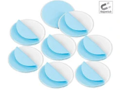 VisorTech Magnet Befestigung:Magnet-Befestigungssystem Für Rauchwarnmelder, Ø 70 Mm, 8er-Set