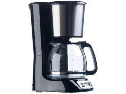 Rosenstein & Söhne Filterkaffeemaschinen:Programmierbare Kaffeemaschine Für Bis Zu 12 Tassen, Timer, 1.000 Watt -Einrichtungsgeschäft nx6802 6