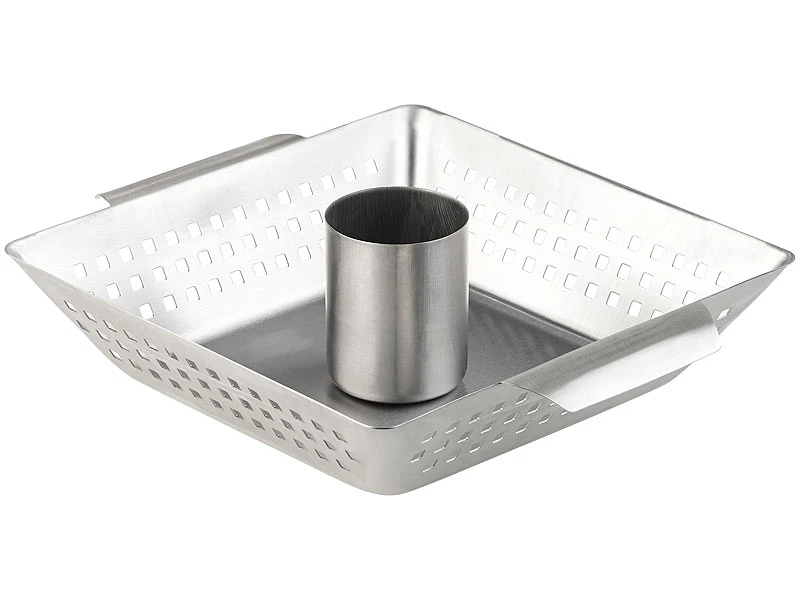 Rosenstein & Söhne BBQ Hähnchengriller:BBQ-Hähnchen-Griller Mit Aroma-Behälter Versandrückläufer 5 Rosenstein & Söhne BBQ Hähnchengriller:BBQ-Hähnchen-Griller Mit Aroma-Behälter Versandrückläufer – Bild 3