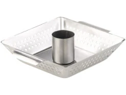 Rosenstein & Söhne Hähnchengriller:BBQ-Hähnchen-Griller Mit Aroma-Behälter Für Ganze Hähnchen -Einrichtungsgeschäft nx6818 1 1