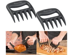 Rosenstein & Söhne Fleischkrallen:6er-Set Fleisch-Krallen Aus Hitzebeständigem Kunststoff, BPA-frei -Einrichtungsgeschäft nx6841 7