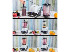 Rosenstein & Söhne Vakuum Mixer:Standmixer Mit Vakuumier-Funktion & LED-Touch-Display, 1,5 L, 1.300 W -Einrichtungsgeschäft nx6860 20