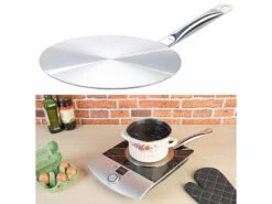 Rosenstein & Söhne Induktionsplatte:Universal-Adapterplatte Für Induktions-Kochfelder, Ø 28 Cm