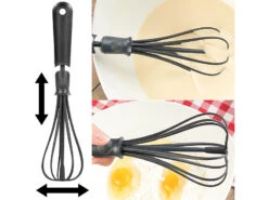 Rosenstein & Söhne Schneebesen Plastik:2er-Set Flexible Schneebesen, Verstellbare Breite 21 Rosenstein & Söhne Schneebesen Plastik:2er-Set Flexible Schneebesen, Verstellbare Breite -Einrichtungsgeschäft nx6899 8 1