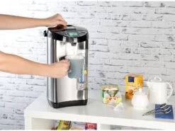 Rosenstein & Söhne Wasserkocher:Heißwasserspender, 5-Liter-Wassertank, 5 Temperaturstufen, 1.200 Watt -Einrichtungsgeschäft nx6903 9