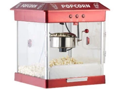 Rosenstein & Söhne Retro-Popcorn-Maschinen:Profi-Gastro-Popcorn-Maschine Mit Edelstahl-Topf (Versandrückläufer) -Einrichtungsgeschäft nx6923 1