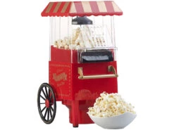 Rosenstein & Söhne Popcornmaker Heissluft:Retro-Heißluft-Popcorn-Maschine, Versandrückläufer -Einrichtungsgeschäft nx6933 0