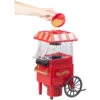 Rosenstein & Söhne Popkornmaker:Retro-Heißluft-Popcorn-Maschine, Miniatur-Rollwagen-Optik, 1.200 Watt 1 Rosenstein & Söhne Popkornmaker:Retro-Heißluft-Popcorn-Maschine, Miniatur-Rollwagen-Optik, 1.200 Watt -Einrichtungsgeschäft nx6933 1