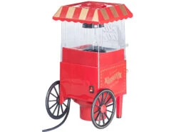 Rosenstein & Söhne Popcornmaker Heissluft:Retro-Heißluft-Popcorn-Maschine, Versandrückläufer -Einrichtungsgeschäft nx6933 6 1