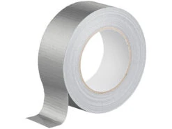 AGT Panzerband:Reißfestes Gewebe-Klebeband, 4,8 Cm Breit, 0,17 Mm Dick, Silbern, 50 M