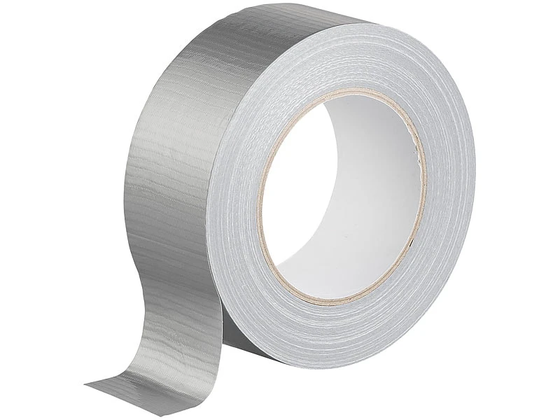 AGT Panzerband:Reißfestes Gewebe-Klebeband, 4,8 Cm Breit, 0,17 Mm Dick, Silbern, 50 M 3 AGT Panzerband:Reißfestes Gewebe-Klebeband, 4,8 Cm Breit, 0,17 Mm Dick, Silbern, 50 M