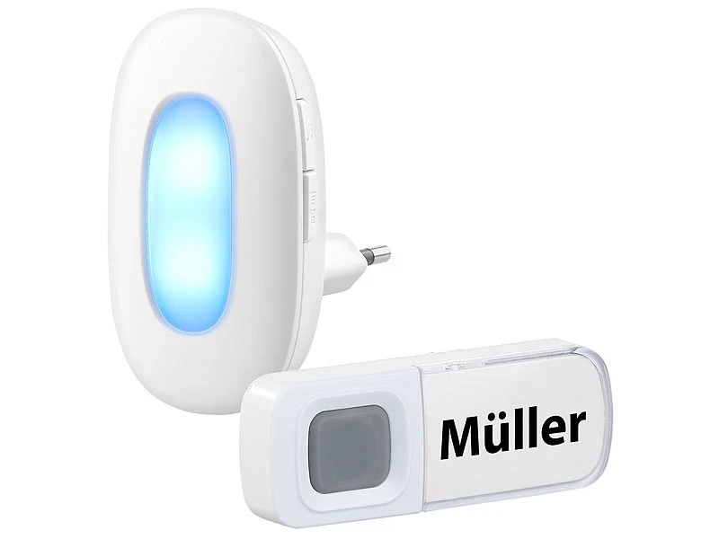 CASAcontrol Lichtklingel:Steckdosen-Funk-Klingel Mit Optischem Signal, 15 Melodien, 50 M, IP54 4 CASAcontrol Lichtklingel:Steckdosen-Funk-Klingel Mit Optischem Signal, 15 Melodien, 50 M, IP54 – Bild 2