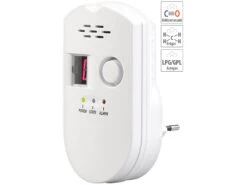 VisorTech Gas-Messgerät:4er-Set Steckdosen-Multi-Gasmelder Für Erdgas Und Autogas, 85 DB -Einrichtungsgeschäft nx6975 10