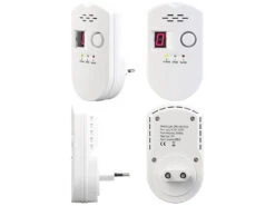 VisorTech Gasmessgerät:2er-Set Steckdosen-Multi-Gasmelder Für Erdgas Und Autogas, 85 DB -Einrichtungsgeschäft nx6975 7 1