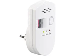 VisorTech Gasmessgerät:2er-Set Steckdosen-Multi-Gasmelder Für Erdgas Und Autogas, 85 DB -Einrichtungsgeschäft nx6975 8 1