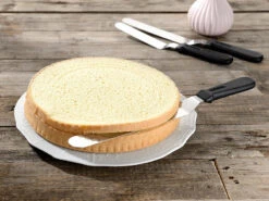 Rosenstein & Söhne Kuchenpalette Klein:3er-Set Edelstahl-Winkelpaletten In 3 Größen Mit Ergonomischen Griffen -Einrichtungsgeschäft nx6987 5 1