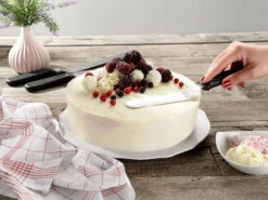 Rosenstein & Söhne Spritzbeutel:35-tlg. Back-Set Mit 2 Spritzbeuteln, 27 Aufsätzen, 3 Winkelpaletten -Einrichtungsgeschäft nx6987 8