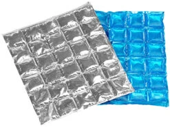 PEARL Kühlbeutel:4er-Set Flexible Kühlkissen Mit Kühlzellen, Wiederverwendbar, 30x25 Cm -Einrichtungsgeschäft nx7089 2