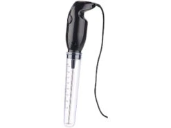 Rosenstein & Söhne Frappe Handmixer:Elektrischer Quirl-Mini-Handmixer Mit Mixbecher-Aufsatz, 15 Watt -Einrichtungsgeschäft nx7398 0