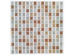 Infactory Fliesensticker:Selbstklebende 3D-Mosaik-Fliesenaufkleber "Bronze", 26x26 Cm, 15er-Set -Einrichtungsgeschäft nx7425 0