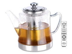 Rosenstein & Söhne Teekanne Induktion:2in1-Glas-Teebereiter & Teekanne Für Alle Herde (Versandrückläufer) 27 Rosenstein & Söhne Teekanne Induktion:2in1-Glas-Teebereiter & Teekanne Für Alle Herde (Versandrückläufer) -Einrichtungsgeschäft nx7434 10 1