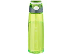 PEARL Sports Getränkeflaschen Sport:BPA-freie Kunststoff-Trinkflasche Mit Einhand-Verschluss, 700 Ml, Grün -Einrichtungsgeschäft nx7463 3