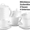 Rosenstein & Söhne Geschirr:Porzellan-Kaffee- & Tee-Service, 10-tlg., Für Wasserkocher WSK-270.rtr 2 Rosenstein & Söhne Geschirr:Porzellan-Kaffee- & Tee-Service, 10-tlg., Für Wasserkocher WSK-270.rtr -Einrichtungsgeschäft nx7476 3