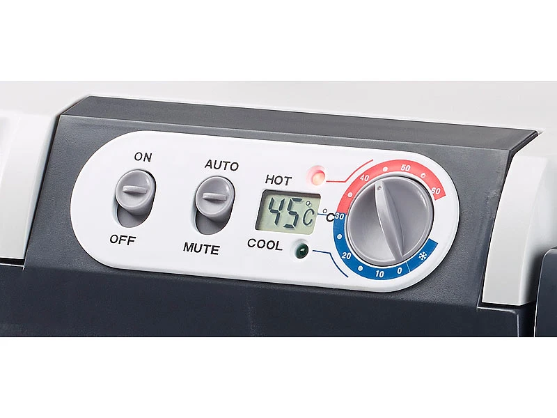 Xcase Elektrokühlbox:Thermoelektrische Kühl-/Wärmebox, LED-Anzeige, 12/24 & 230 V, 19 Liter 8 Xcase Elektrokühlbox:Thermoelektrische Kühl-/Wärmebox, LED-Anzeige, 12/24 & 230 V, 19 Liter – Bild 6